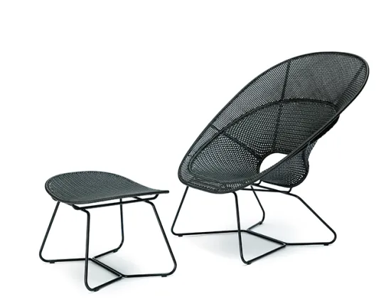 Tornaux Expresso Polyethylene Chair Footstool