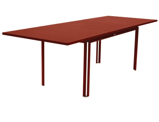 Costa Extendable Table Red Ochre