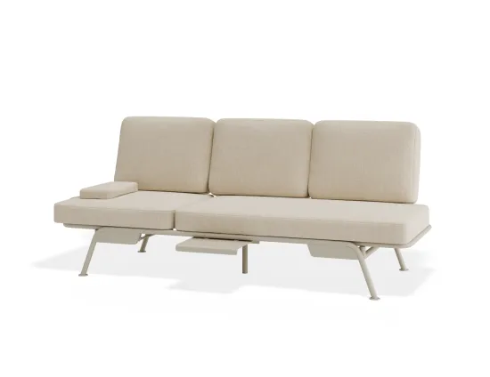 Arla 3seater Latte Husk