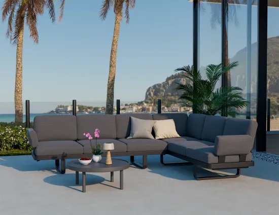 Delmar Confige Charcoal