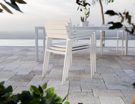 Halki Dining White