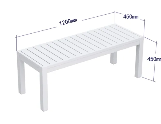 Halki Benche 120 White