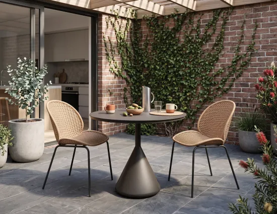 Kora Ceramic In Courtyard
