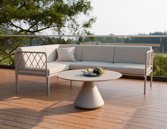 Kora Coffeetable 90cm Latte