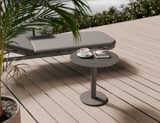 Orb Sidetable Basalt