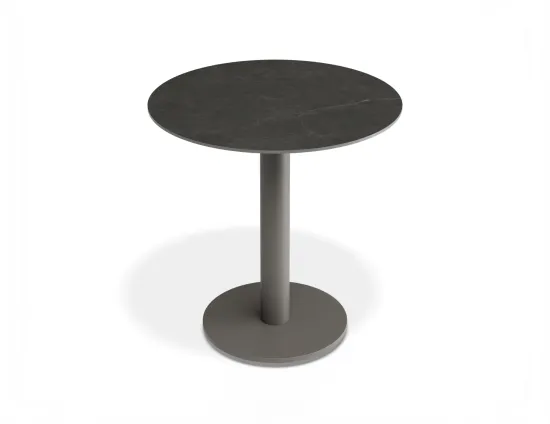 Orb Sidetable Basalt Charcoal