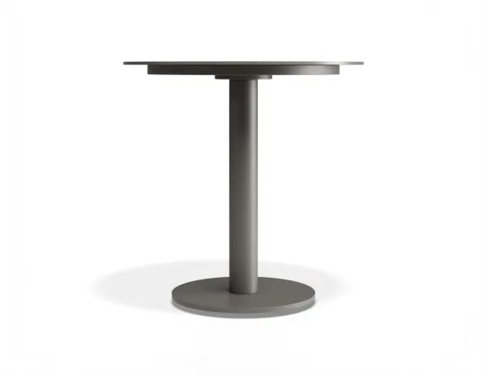 Orb Sidetable Basalt Charcoal