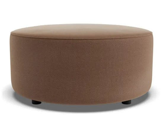 Lune Round High Ottoman 80cm Hazel Product