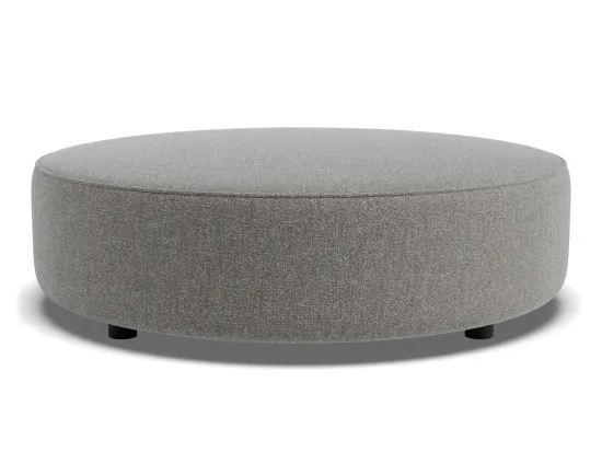Lune Round Low Ottoman 100cm Fossil Product