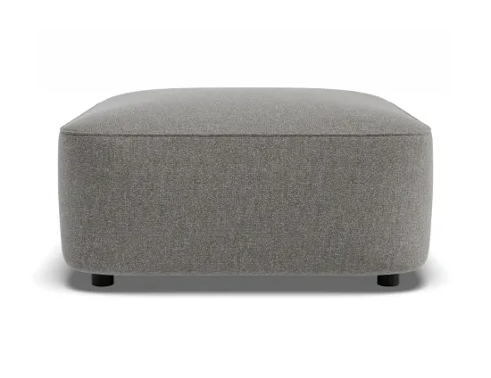 Lune Square High Ottoman 80cm Fossil Product