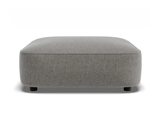 Lune Square Low Ottoman 80cm Fossil Product