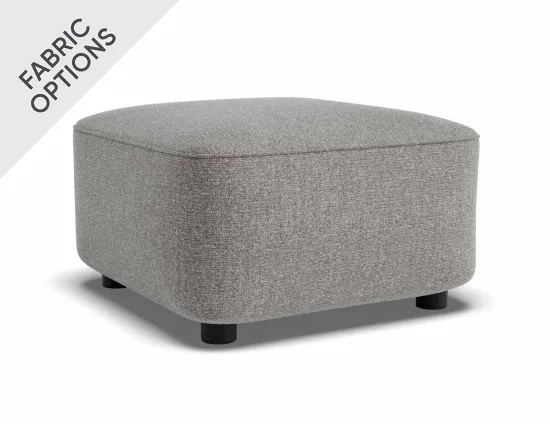 Lune Square Low Ottoman 50cm Fossil Product