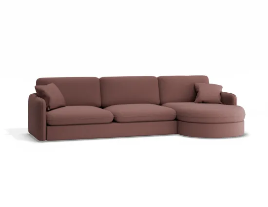Monte 3seaterpillow Smallchaise Desirecoral