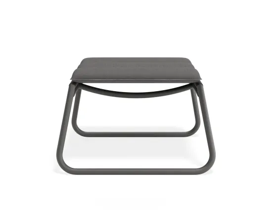Paloma Footrest Charcoal Darkgrey