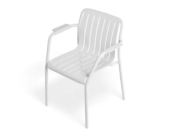 Roku Armchair White