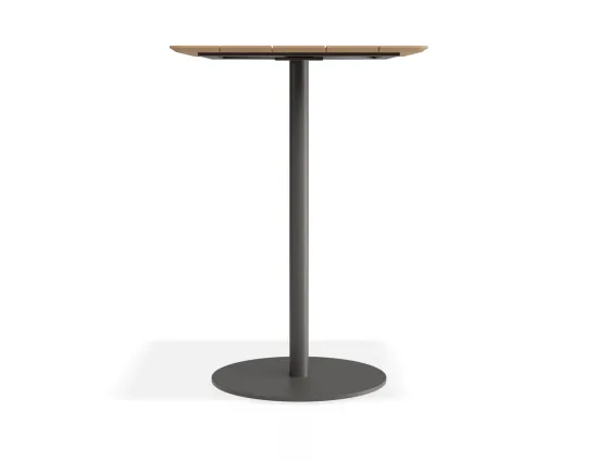 Roku Teakbartable 75x75 Charcoal
