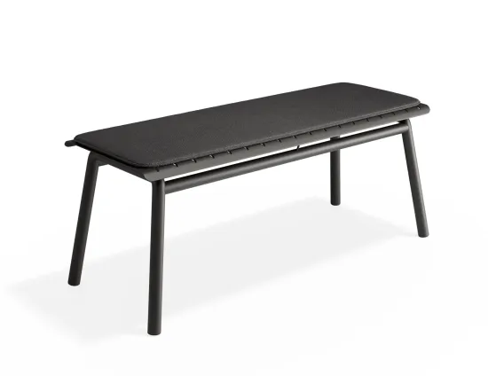 Roku Bench120 Charcoal Charcoal