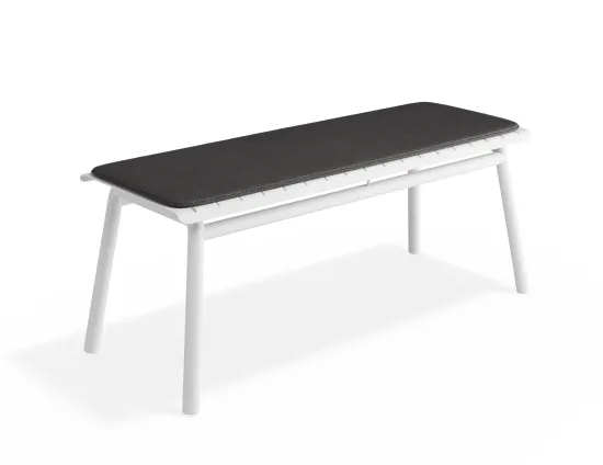 Roku Bench120 Charcoal White