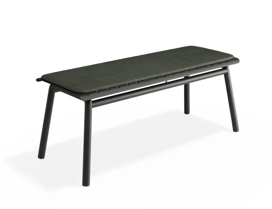 Roku Bench120 Green Charcoal
