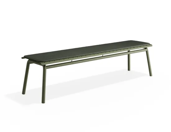 Roku Bench190seatpad Green