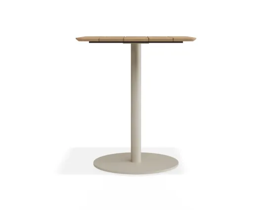 Roku Teakcafetable 65x65 Latte
