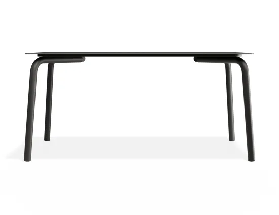 Roku Diningtable 160x90 Basalt Charcoal