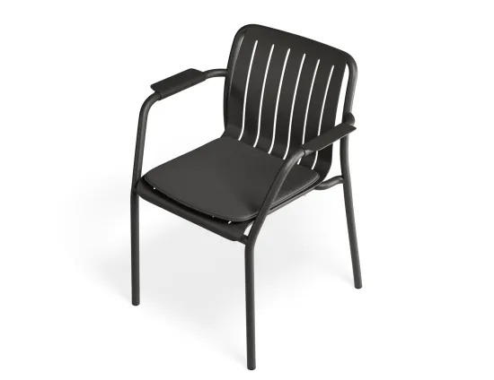 Roku Armchair Charcoal Charcoalpad