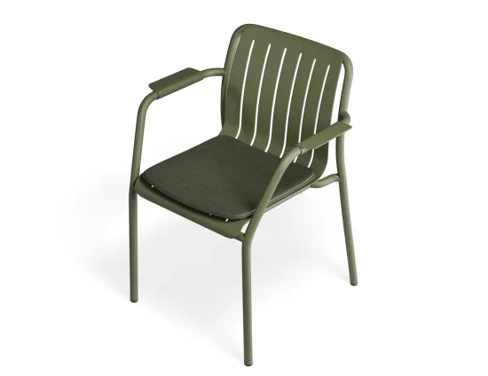 Roku Armchair Green Greenpad