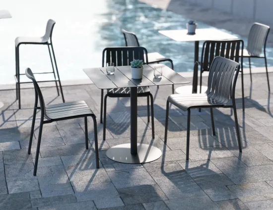 Grey Outdoor Chair