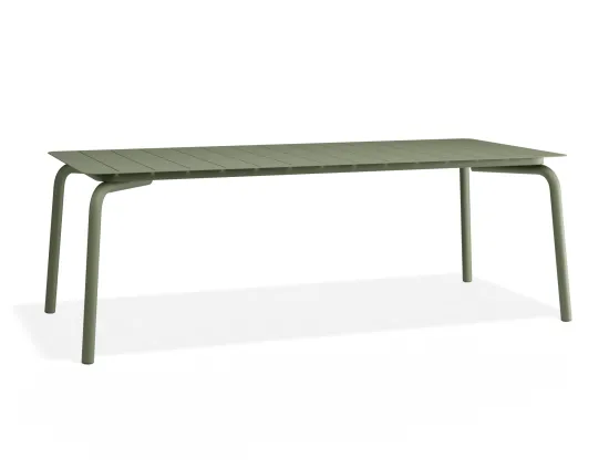 P1 Roku Diningtable 220x100 Green