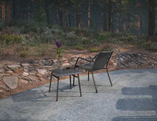 Roku Loungeset Charcoal