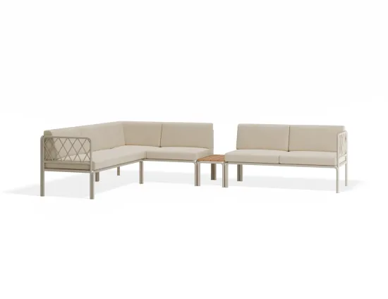Seville Configi Latteframe Huskcushion Teakextension