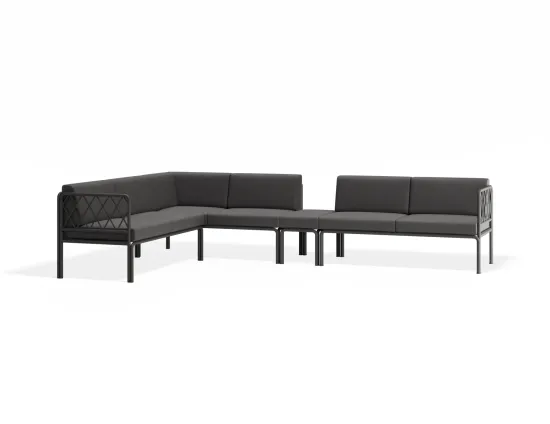 Sevillev2 Configi Charcoalframe Darkgreycushion 2cushionextension