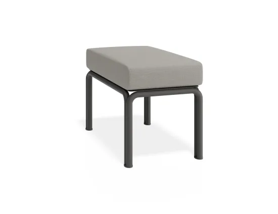 Sevillev2 Extension Charcoalframe Lightgreycushion