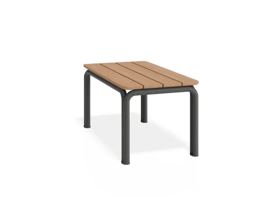 Sevillev2 Extension Charcoalframe Teaktop