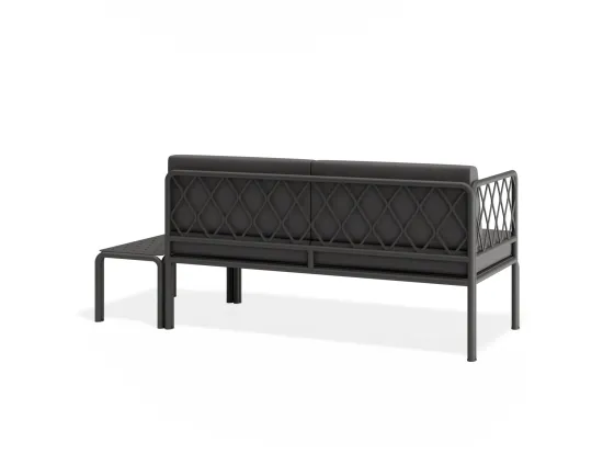 Sevillev2 Confige Charcoalframe Darkgreycushion Extension