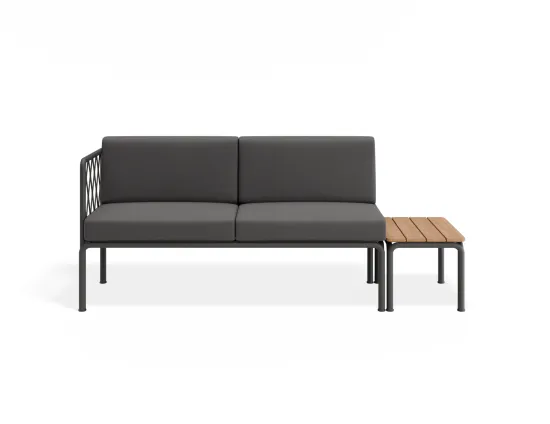 Sevillev2 Confige Charcoalframe Darkgreycushion Teakextension