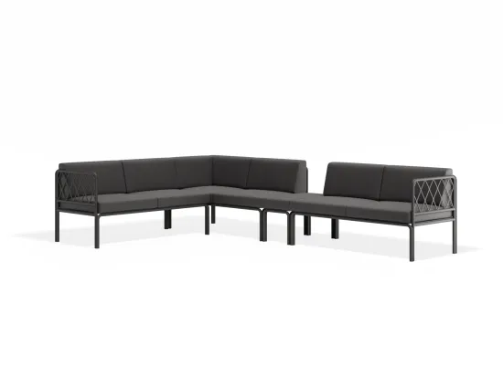 Sevillev2 Configi Charcoalframe Darkgreycushion Cushionextension