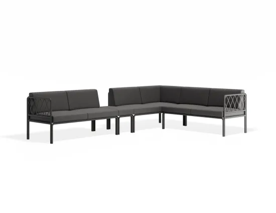 Sevillev2 Configj Charcoalframe Darkgreycushion Cushionextension