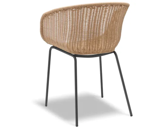 Tulum Outdoor Chair Charcoal