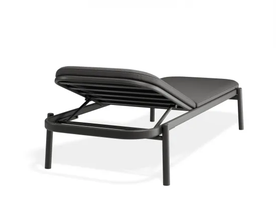 Verano Sunlounge Sidetable Charcoalframe Darkgreyfabric