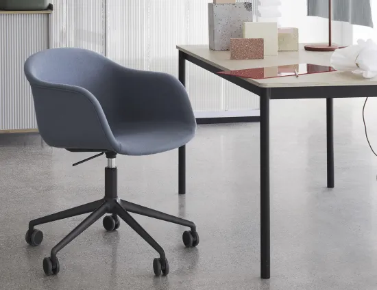 Oak Black Table