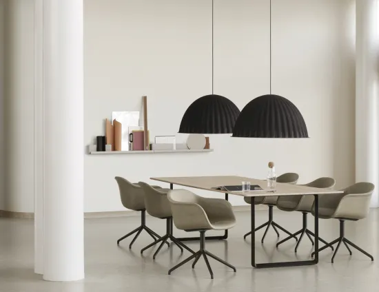 Fiber Armchair Swivel