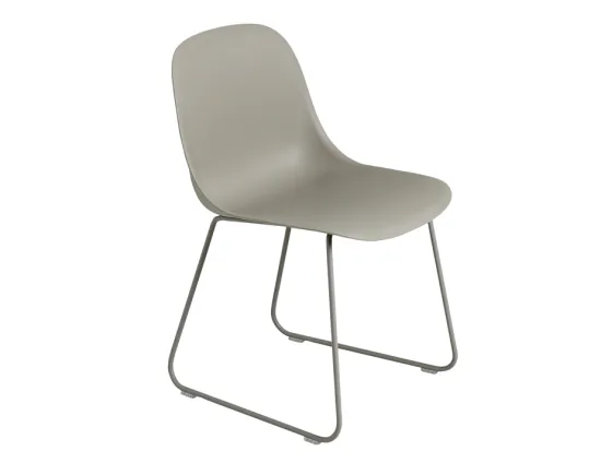 Fiber Chair Shell Sled Base