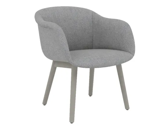 Fibersoft Armchair Wood