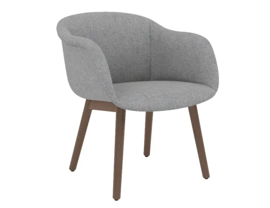Fibersoft Armchair Wood