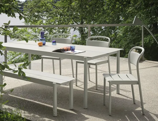 Linear Range Side Chair Black