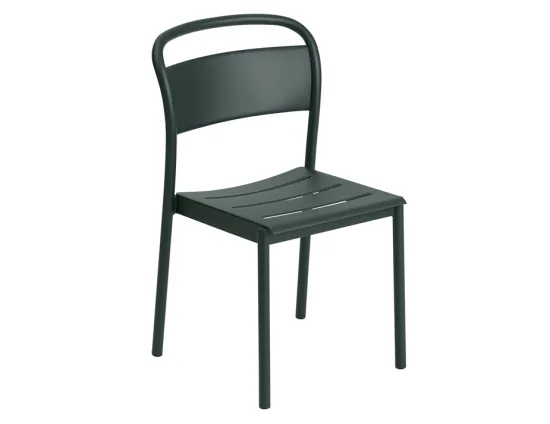 Linear Range Side Chair Black
