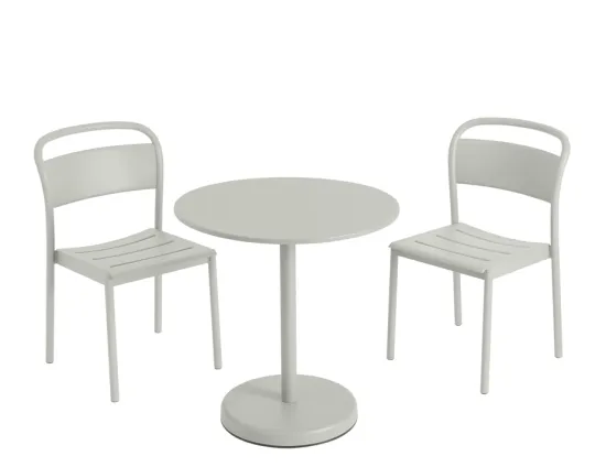 Linear Range Side Chair Black