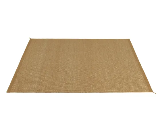 Ply Rug Wool Burnt Orange